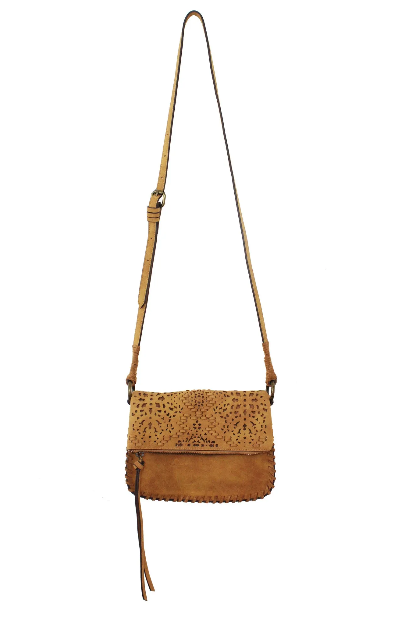 Amarillo Crossbody in Saddle