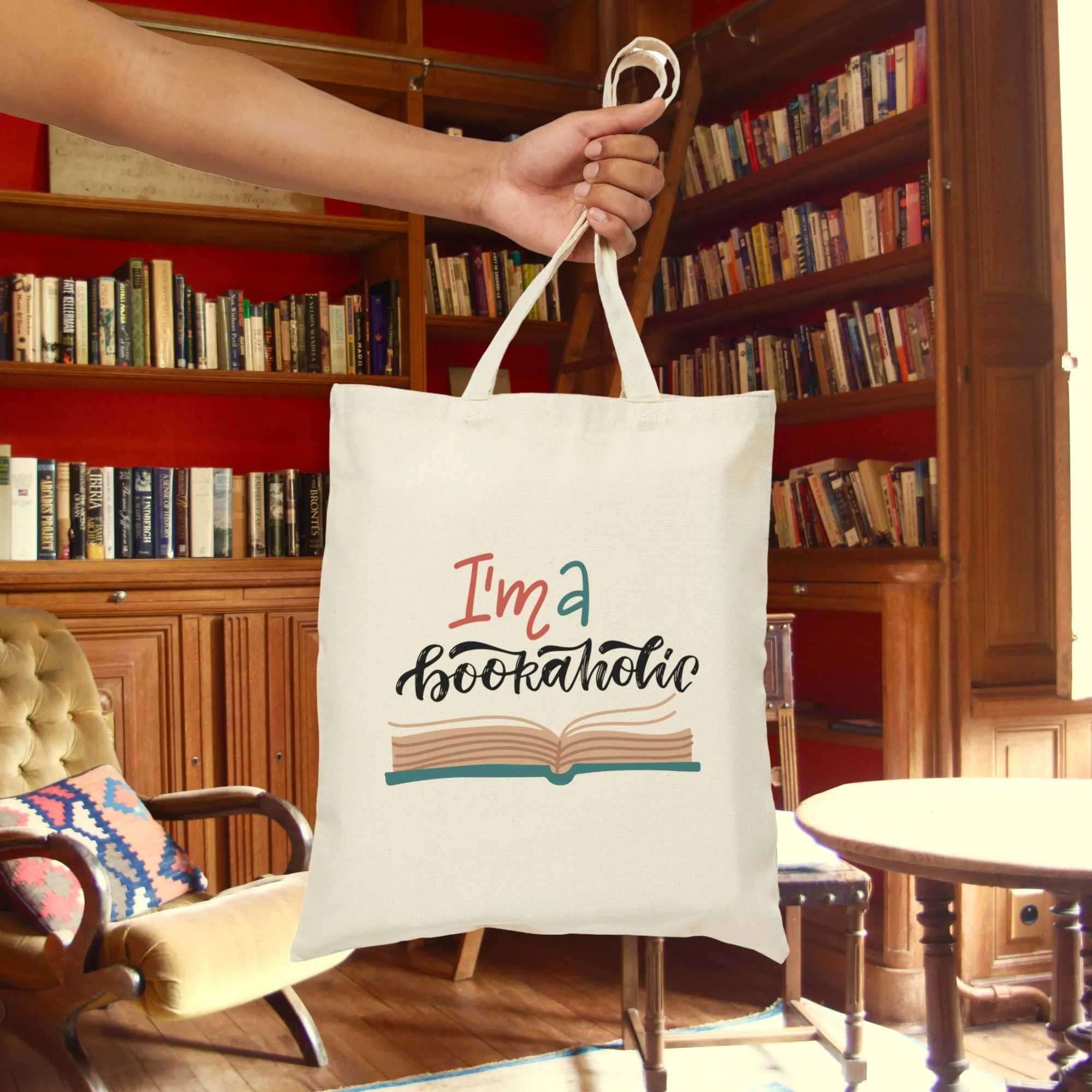 Bookaholic Tote Bag