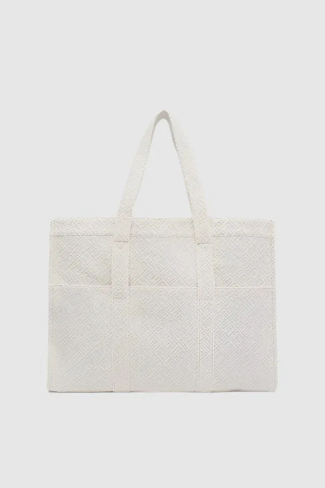 Camilla and Marc Lucia Tote in Ecru