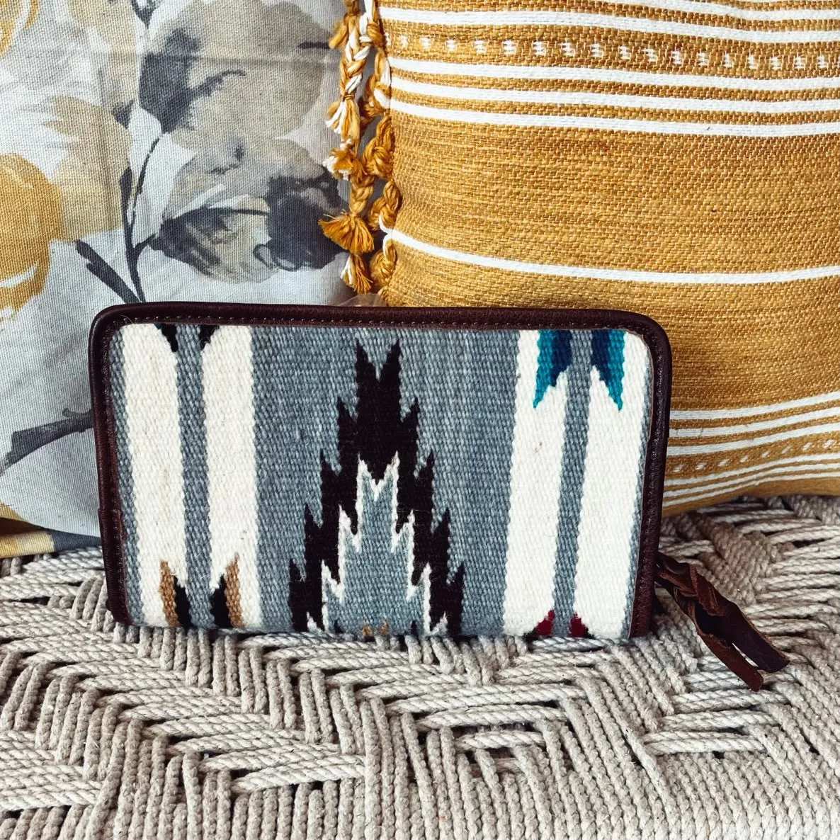 City Blues Crossbody Wallet