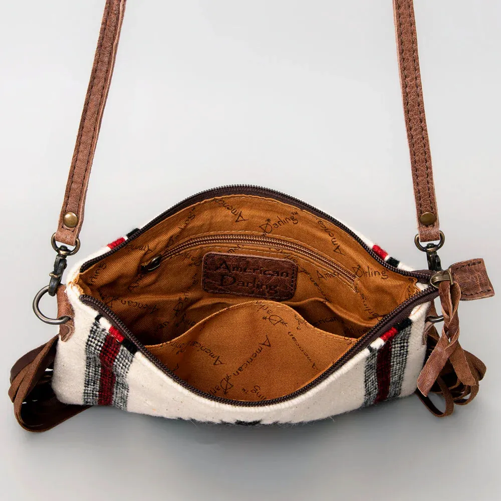 Copan Lake Western Leather Crossbody Purse
