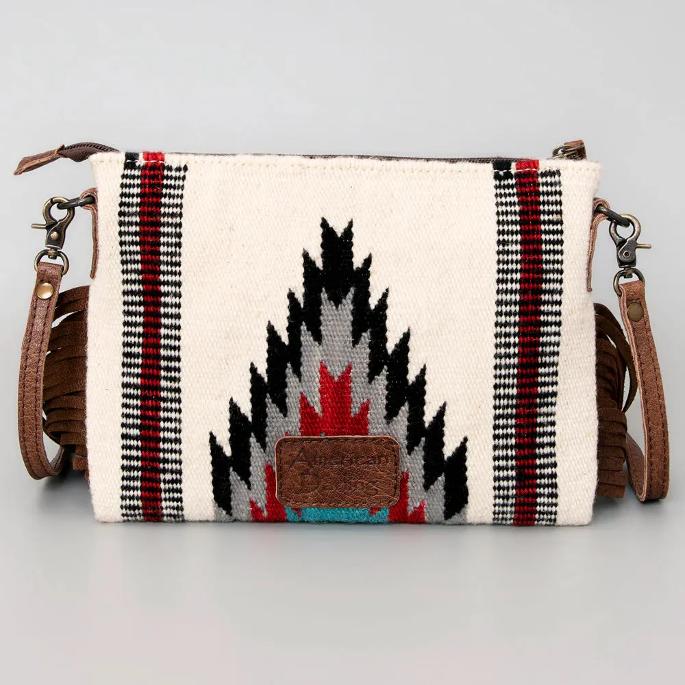Copan Lake Western Leather Crossbody Purse