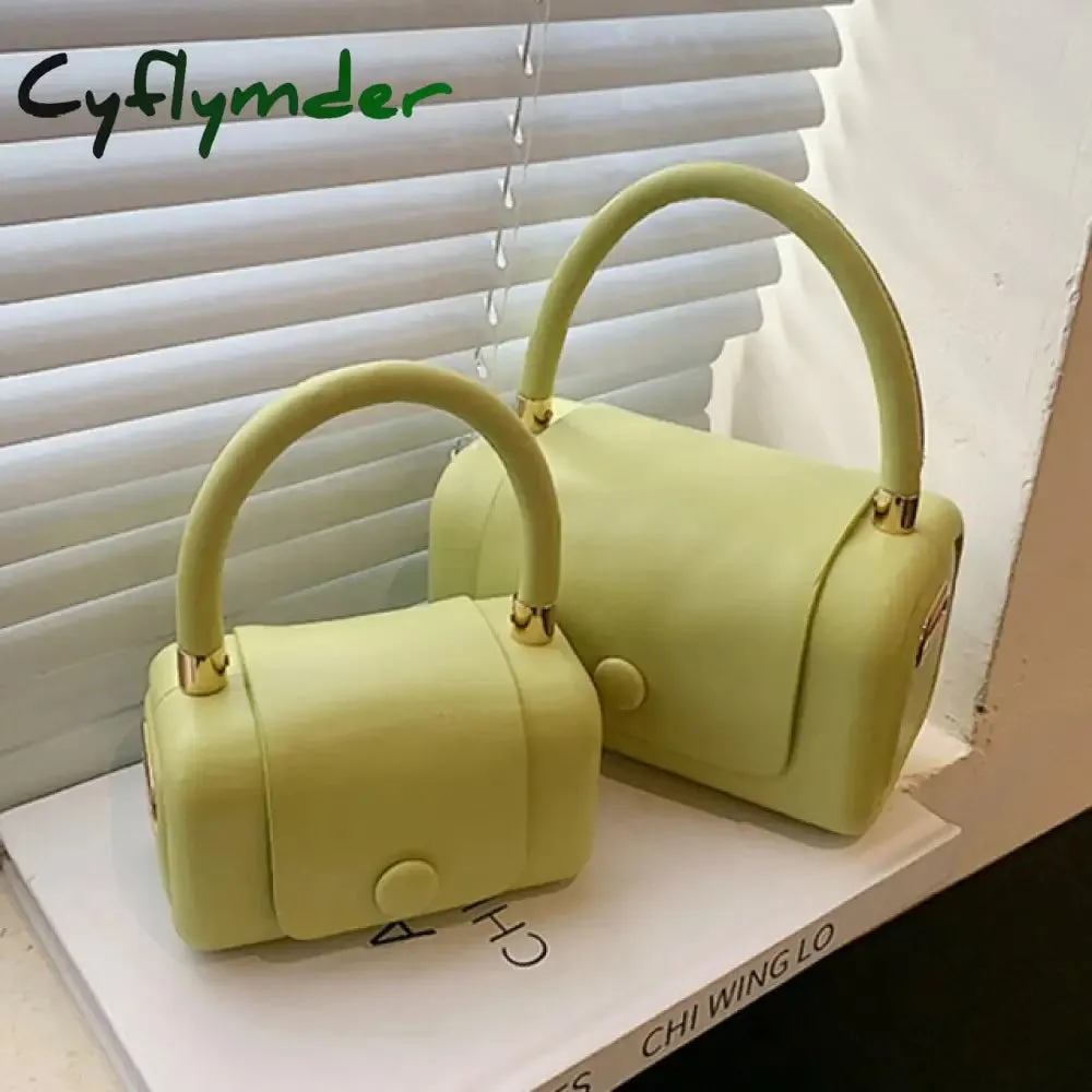 Cyflymder Fashion Women Saddle Luxury Designer Bags Mini Leather Handbags and Purses Chic Shoulder Pouch Spring New