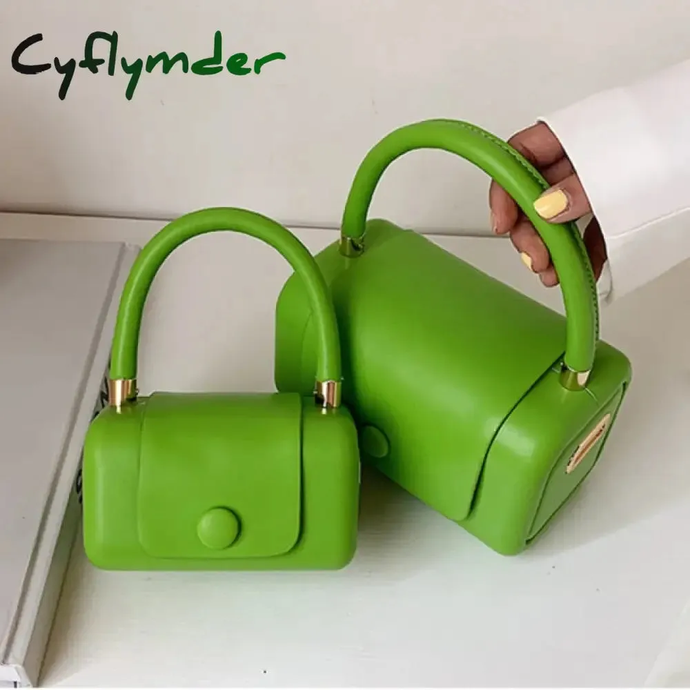Cyflymder Fashion Women Saddle Luxury Designer Bags Mini Leather Handbags and Purses Chic Shoulder Pouch Spring New