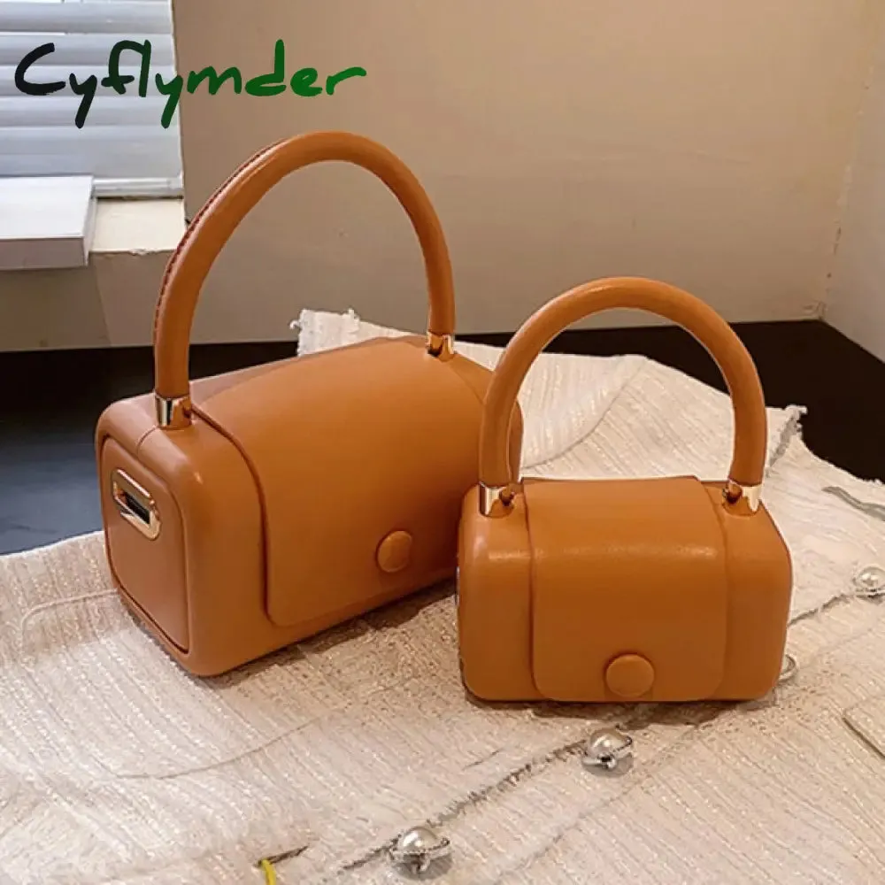 Cyflymder Fashion Women Saddle Luxury Designer Bags Mini Leather Handbags and Purses Chic Shoulder Pouch Spring New