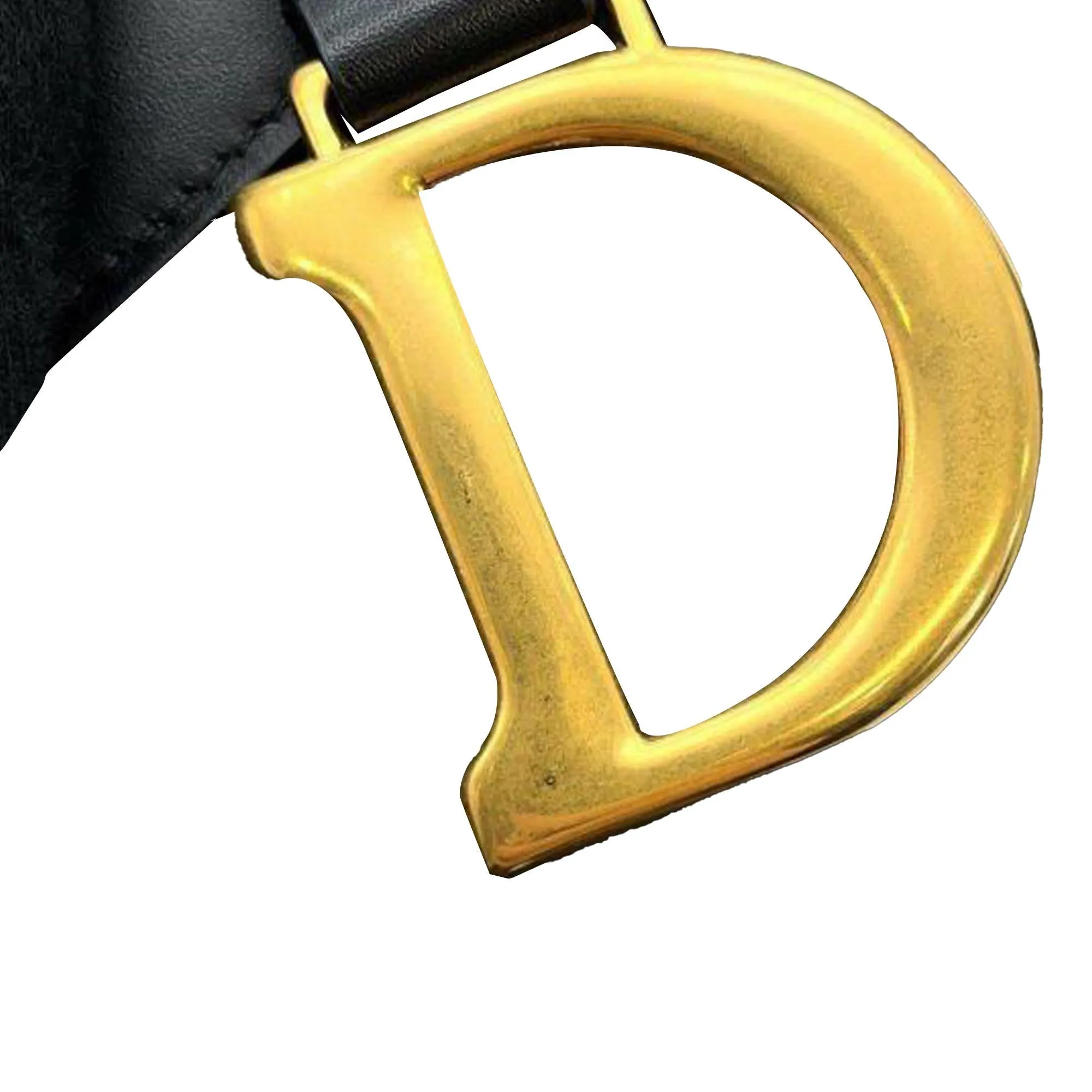 Dior Leather Saddle Belt Bag (SHG-pmxLiv)