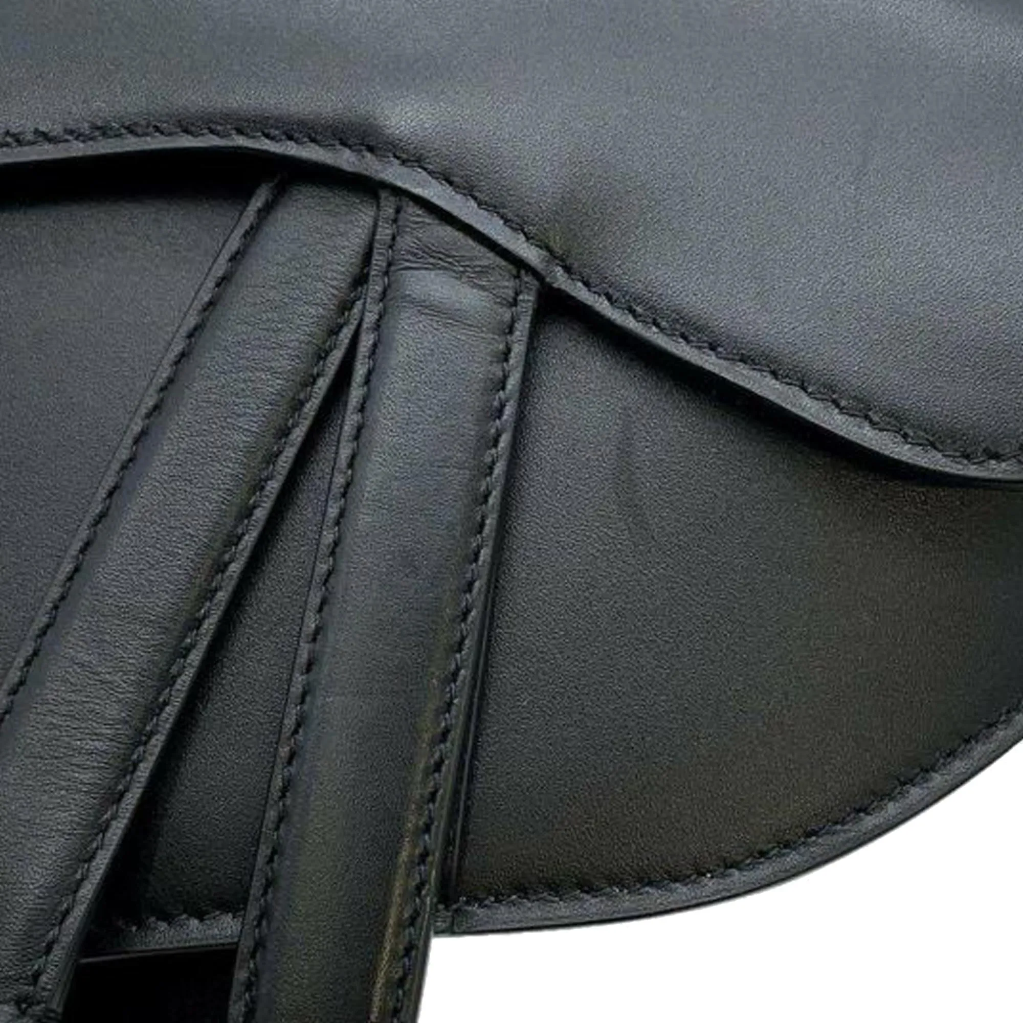 Dior Leather Saddle Belt Bag (SHG-pmxLiv)