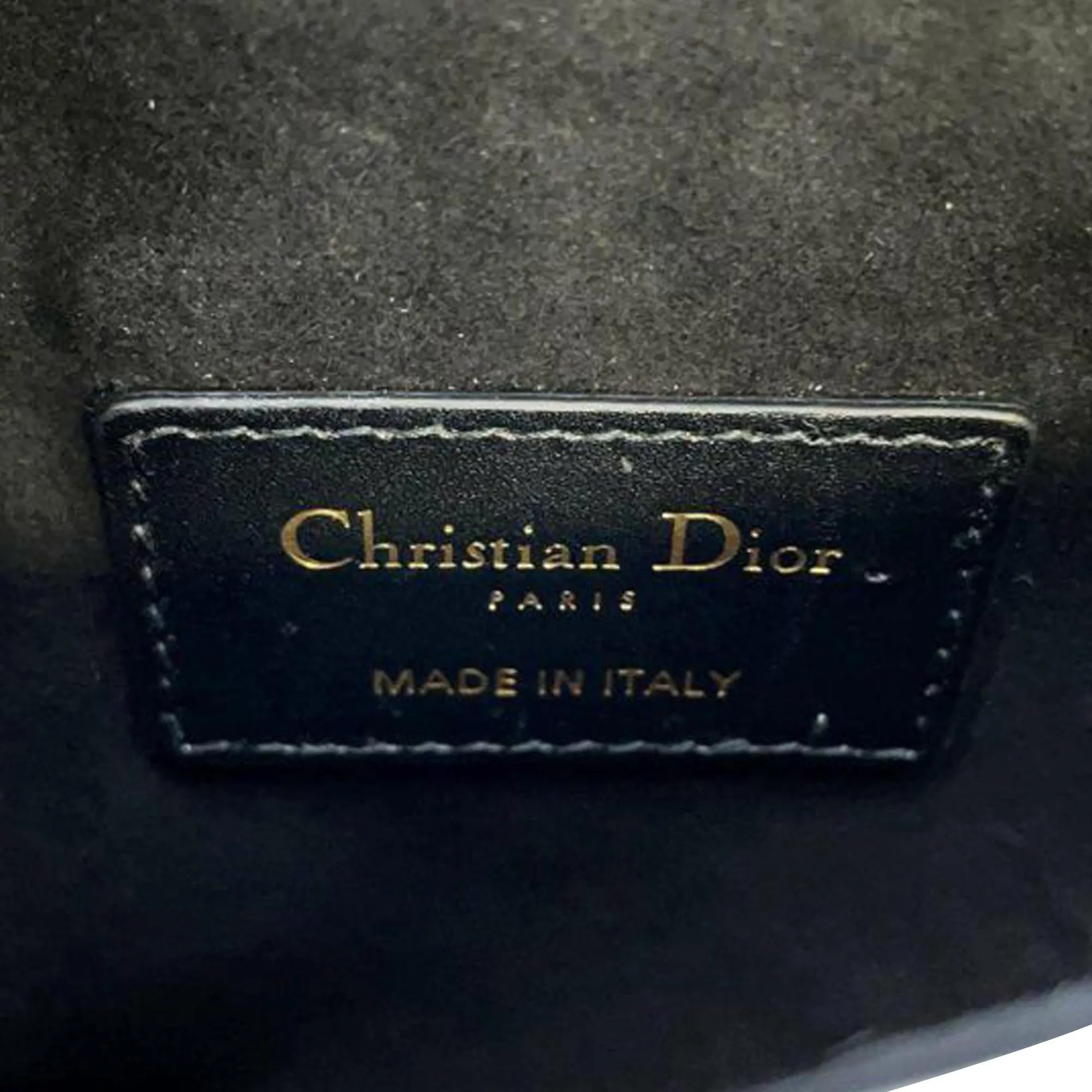 Dior Leather Saddle Belt Bag (SHG-pmxLiv)