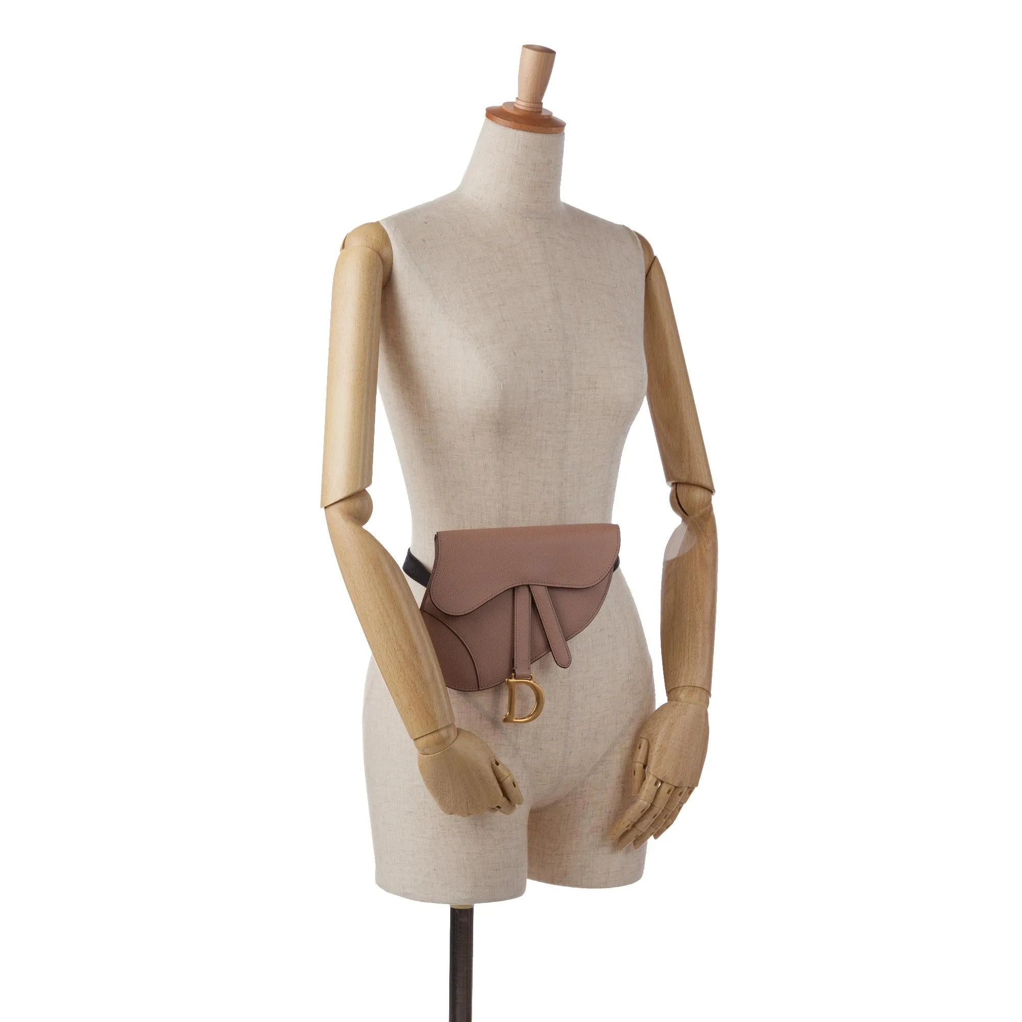 Dior Leather Saddle Belt Bag (SHG-spaaI5)