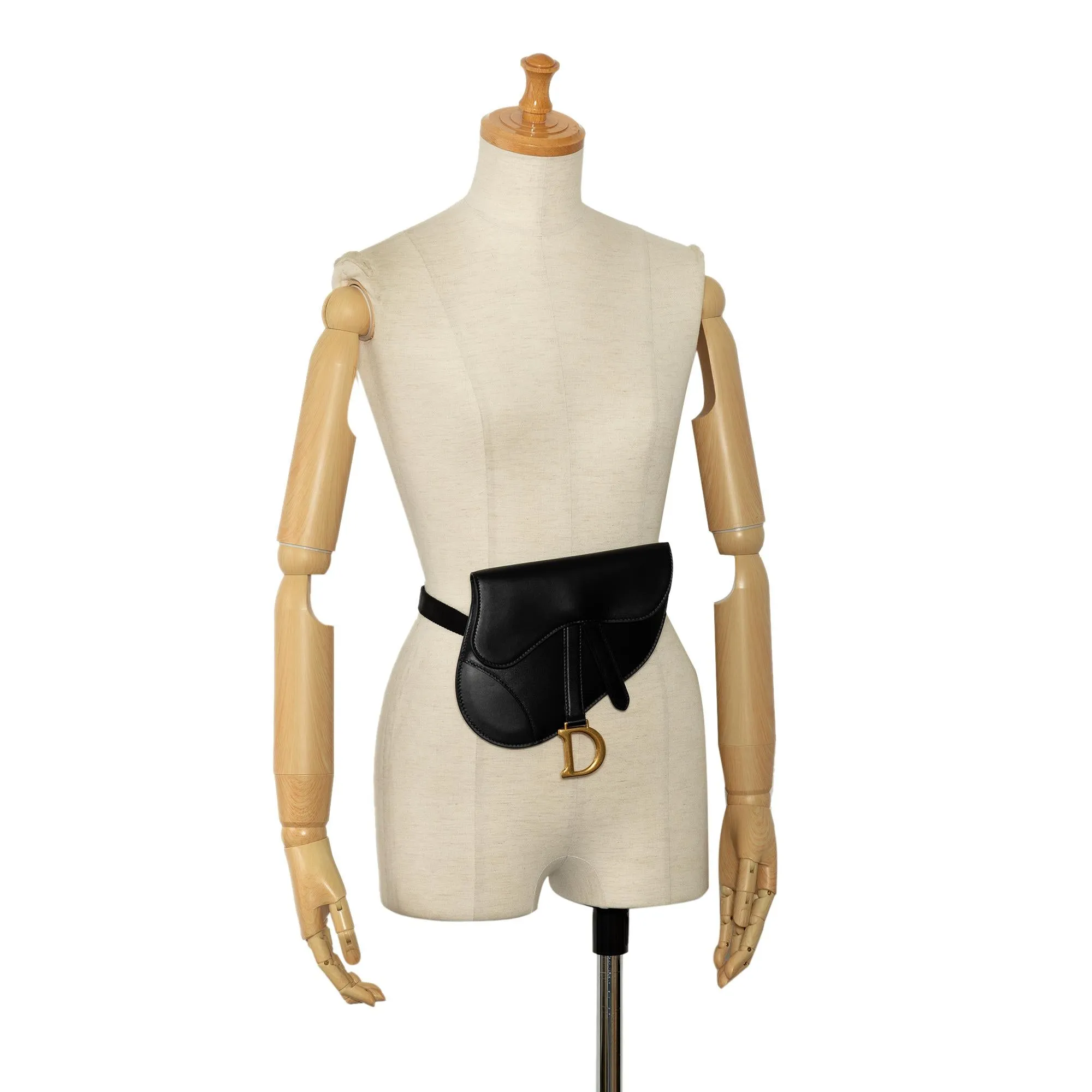 Dior Leather Saddle Belt Bag (SHG-Zt2r9h)