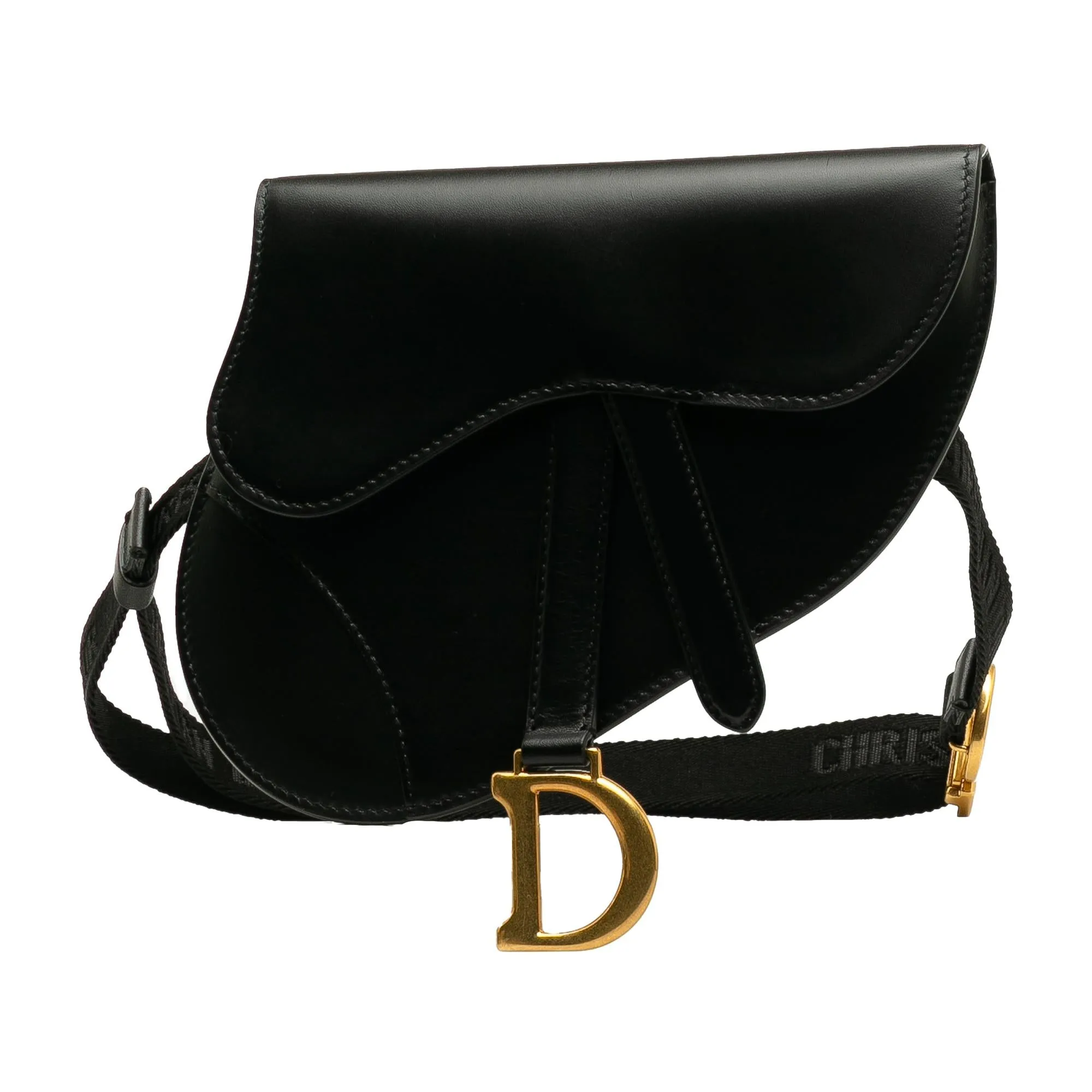 Dior Leather Saddle Belt Bag (SHG-Zt2r9h)
