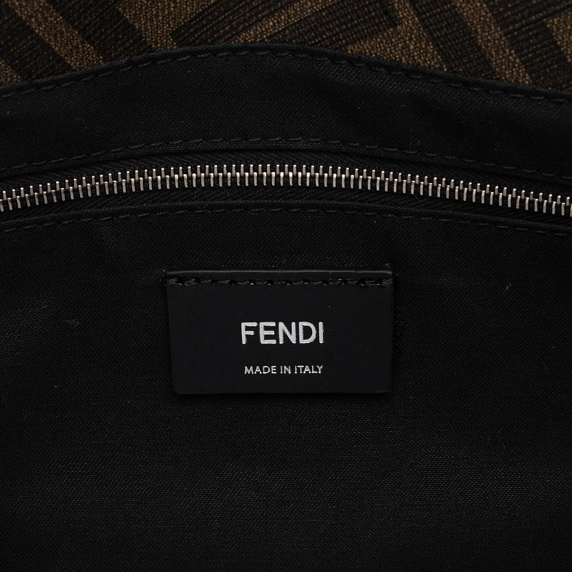 Fendi FF Coated Canvas Leather 1974 Diagonal Messenger (SHF-TIkzeY)