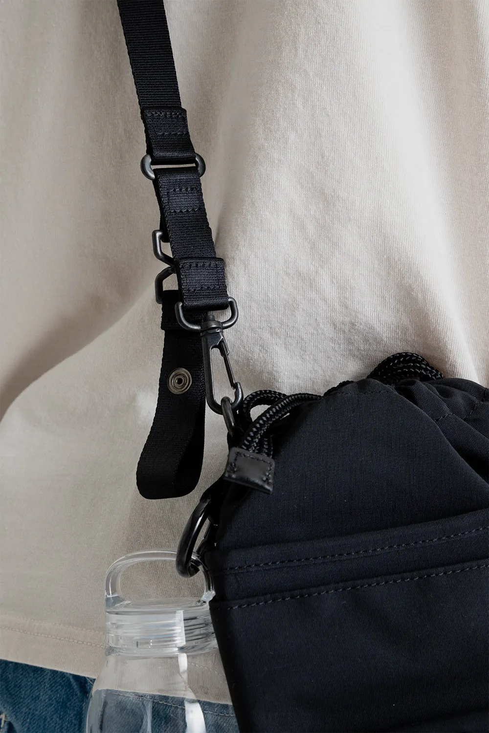 Kinto x Master-Piece Sa-Hou Small Shoulder Bag - Black