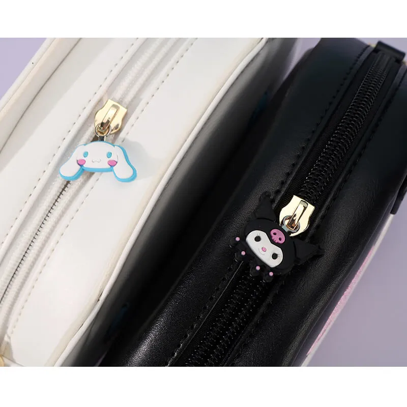 Kuromi PU Embroidery Face Bag