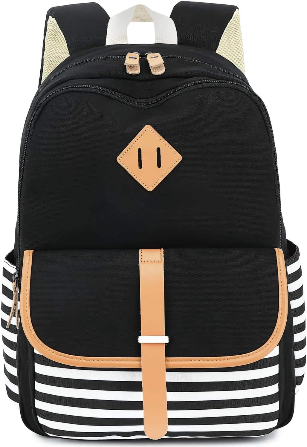 Leaper Canvas School Backpack for Girls Laptop Bag Travel Bag Bookbag Daypack
