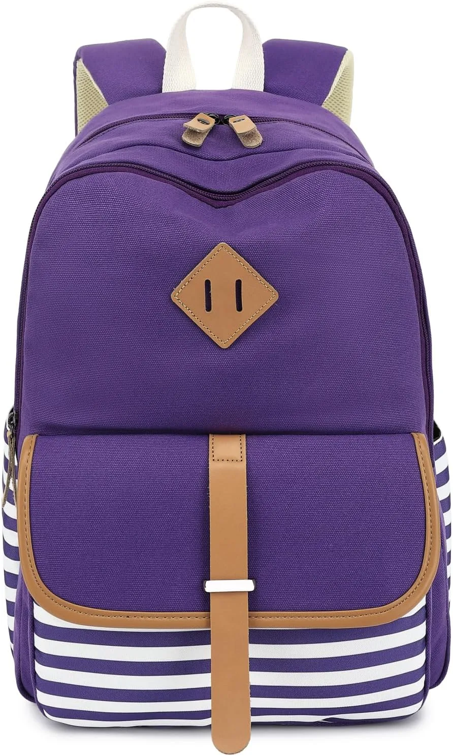 Leaper Canvas School Backpack for Girls Laptop Bag Travel Bag Bookbag Daypack