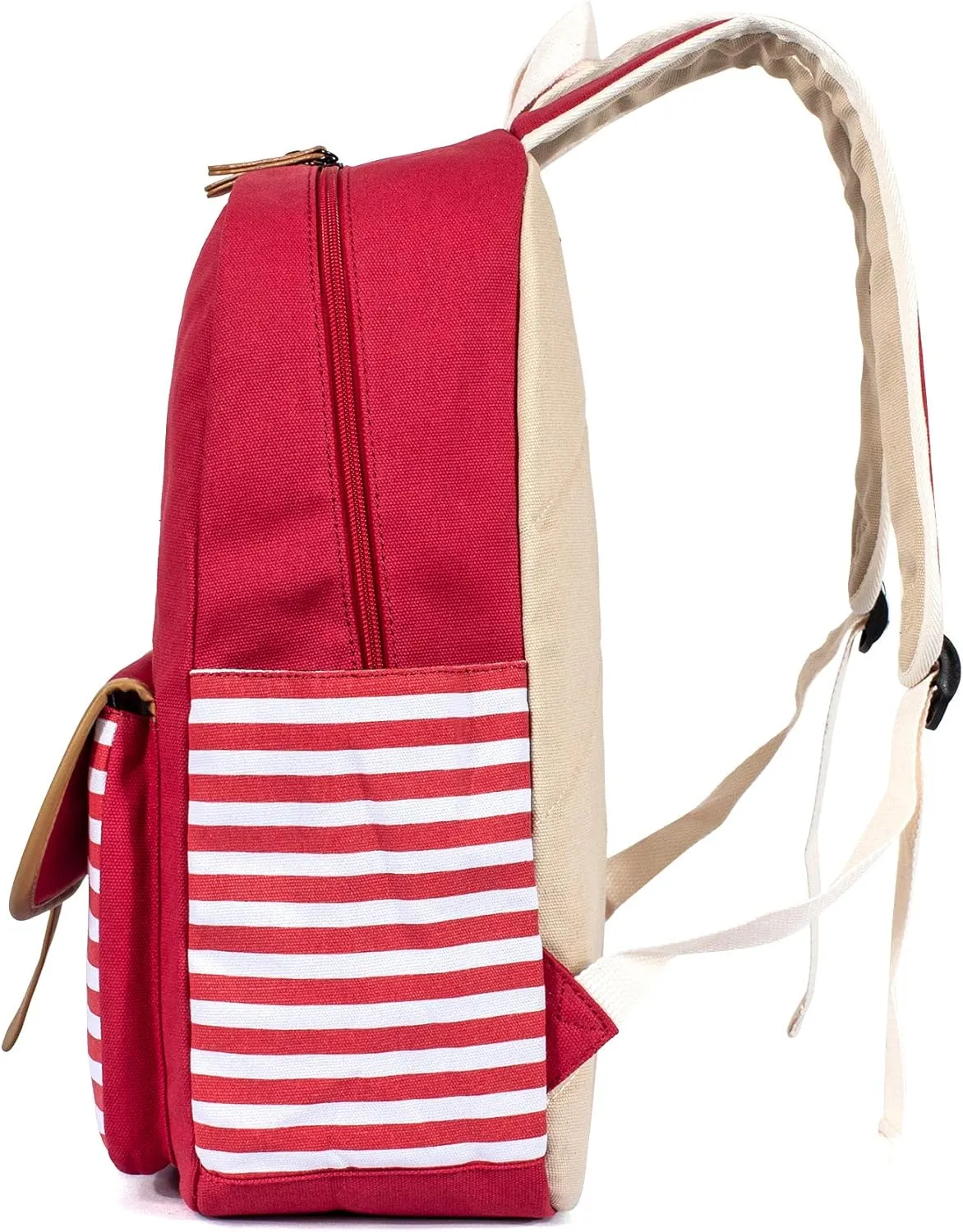 Leaper Canvas School Backpack for Girls Laptop Bag Travel Bag Bookbag Daypack