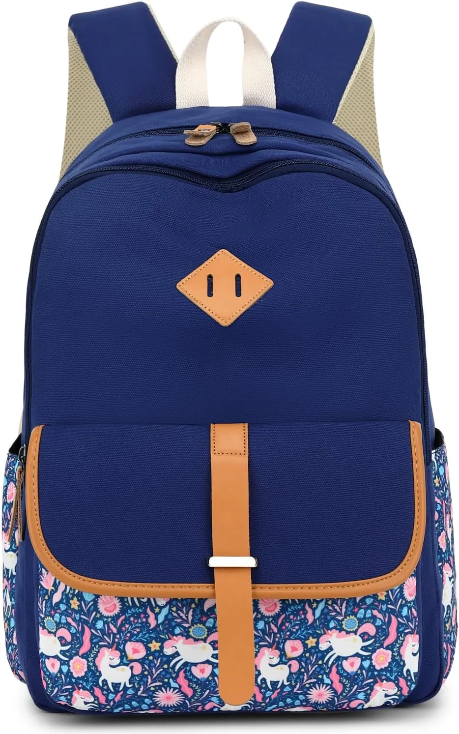 Leaper Canvas School Backpack for Girls Laptop Bag Travel Bag Bookbag Daypack