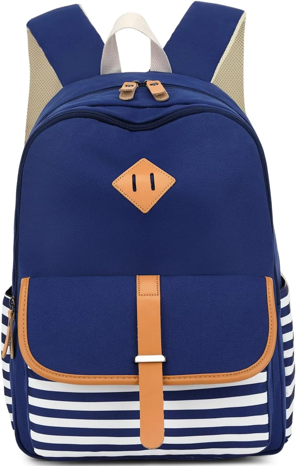 Leaper Canvas School Backpack for Girls Laptop Bag Travel Bag Bookbag Daypack