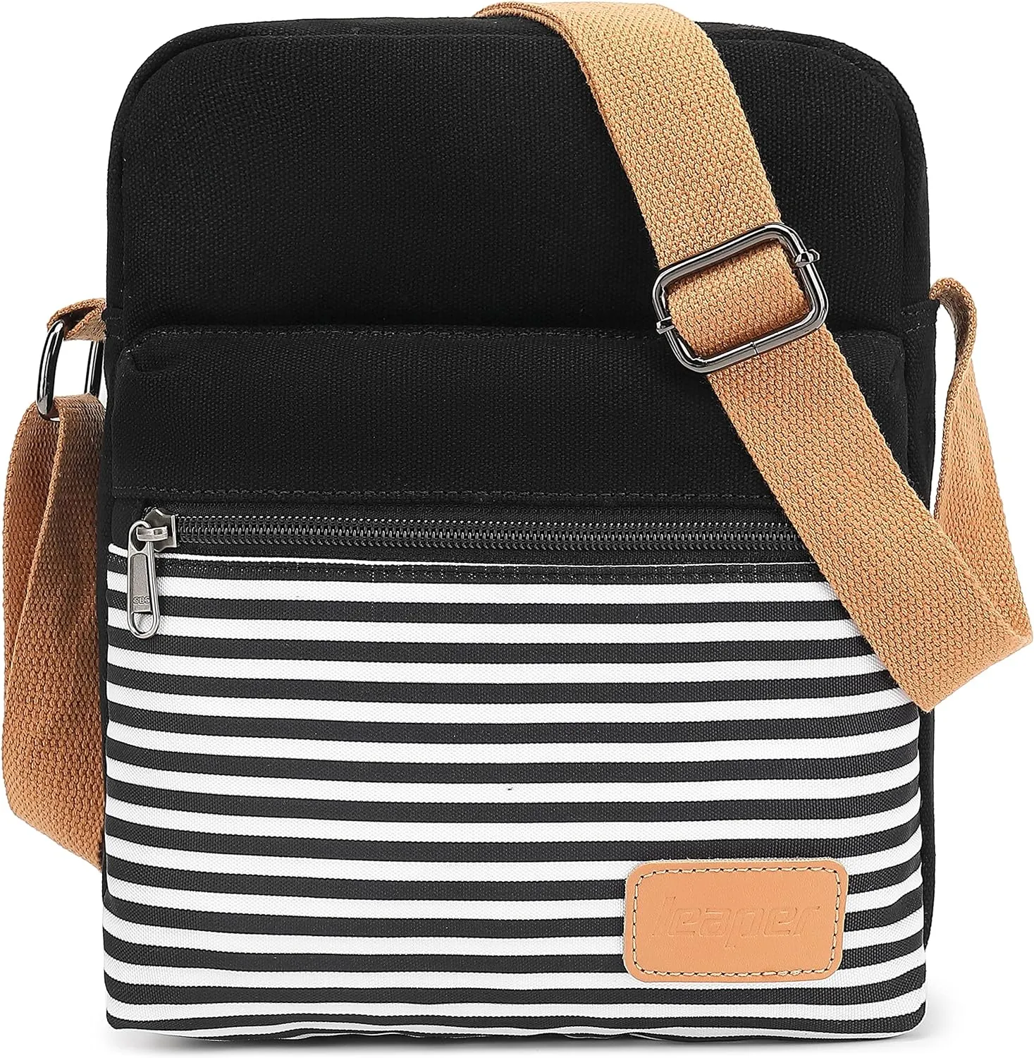 Leaper Girls Crossbody Purses for Kids 2 PCS Cross Body Bag Women Messenger Bag Girls Canvas Bag Cross Body Purse Set