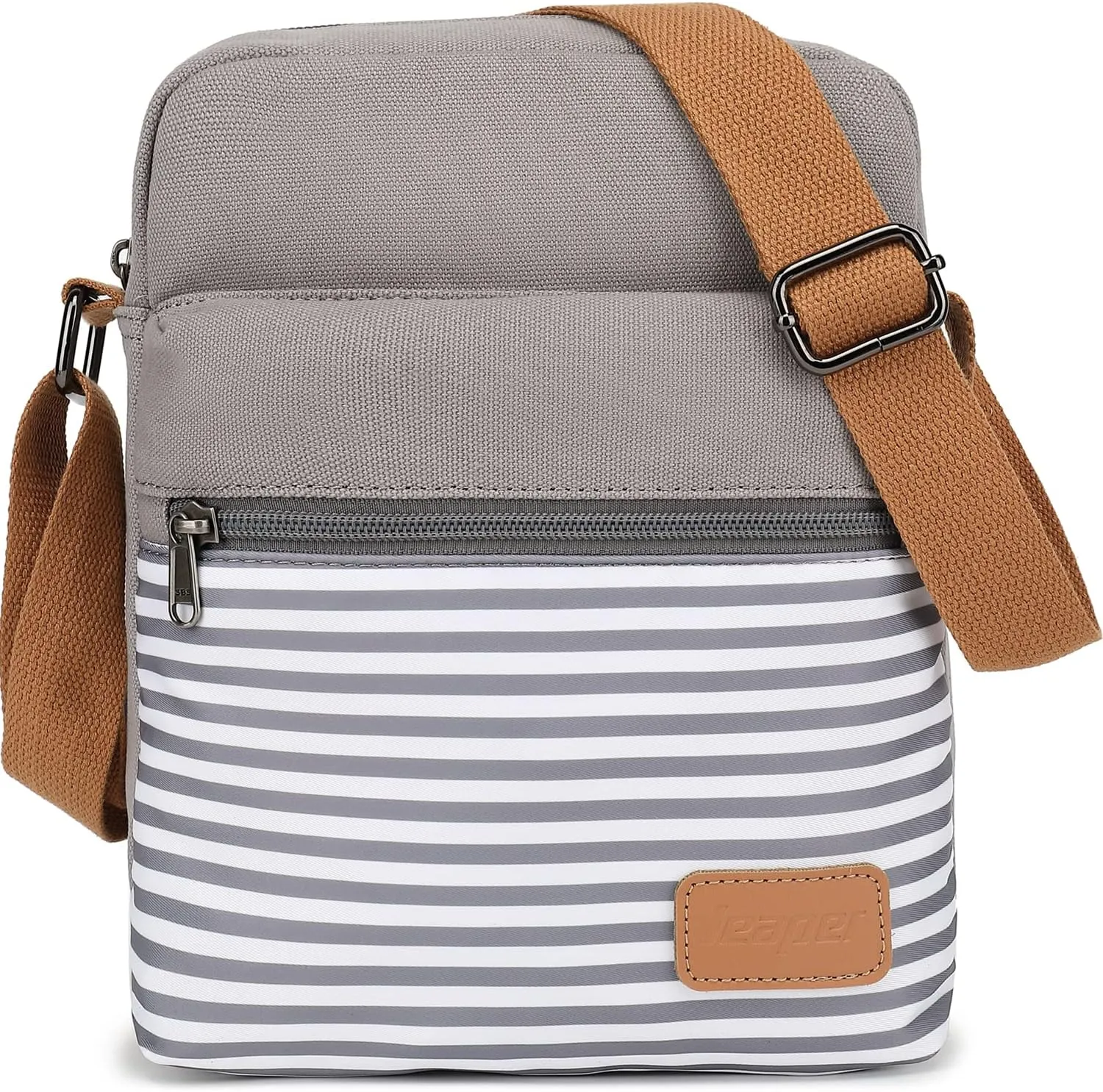 Leaper Girls Crossbody Purses for Kids 2 PCS Cross Body Bag Women Messenger Bag Girls Canvas Bag Cross Body Purse Set