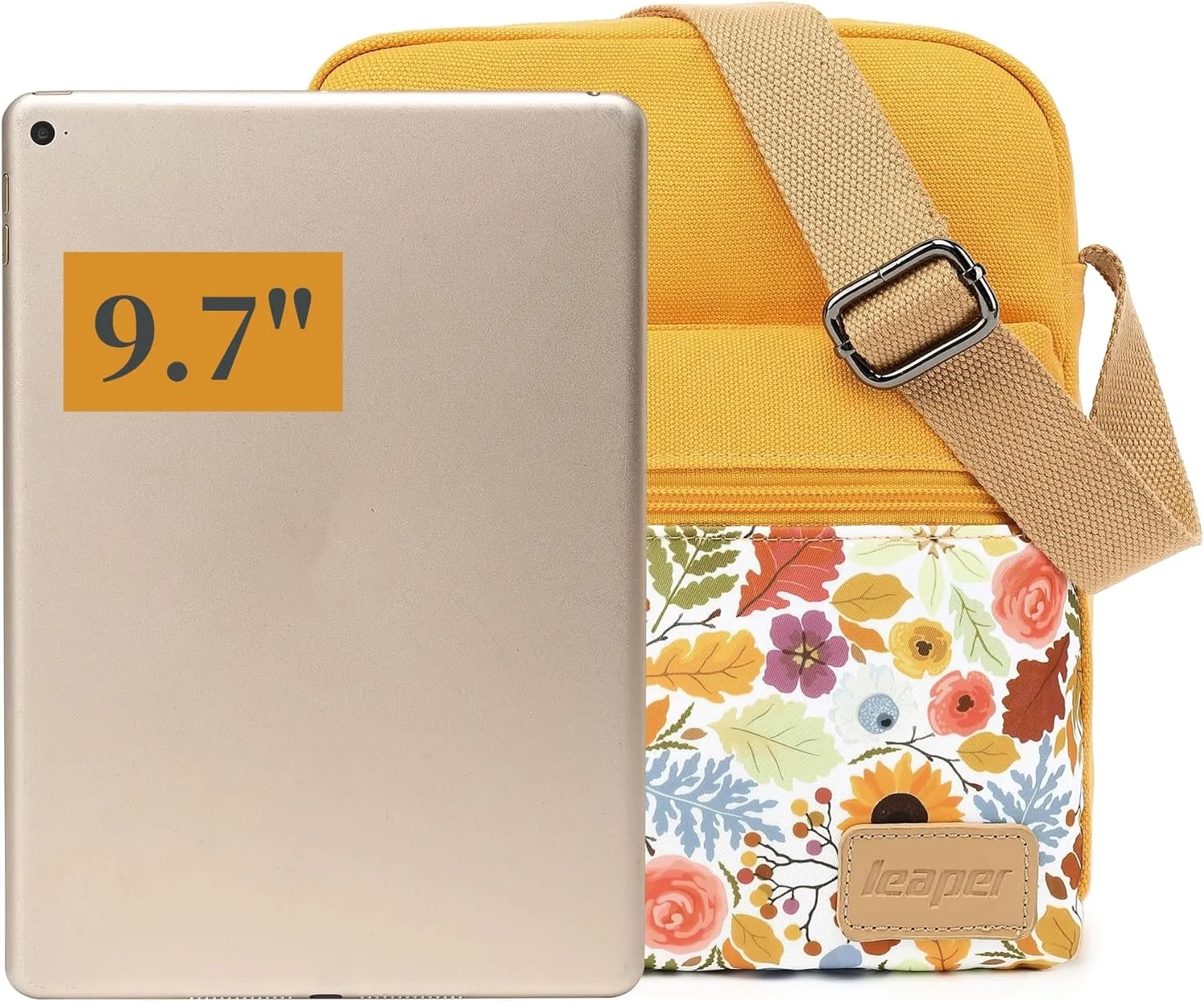 Leaper Girls Crossbody Purses for Kids 2 PCS Cross Body Bag Women Messenger Bag Girls Canvas Bag Cross Body Purse Set
