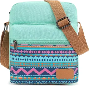 Leaper Girls Crossbody Purses for Kids 2 PCS Cross Body Bag Women Messenger Bag Girls Canvas Bag Cross Body Purse Set