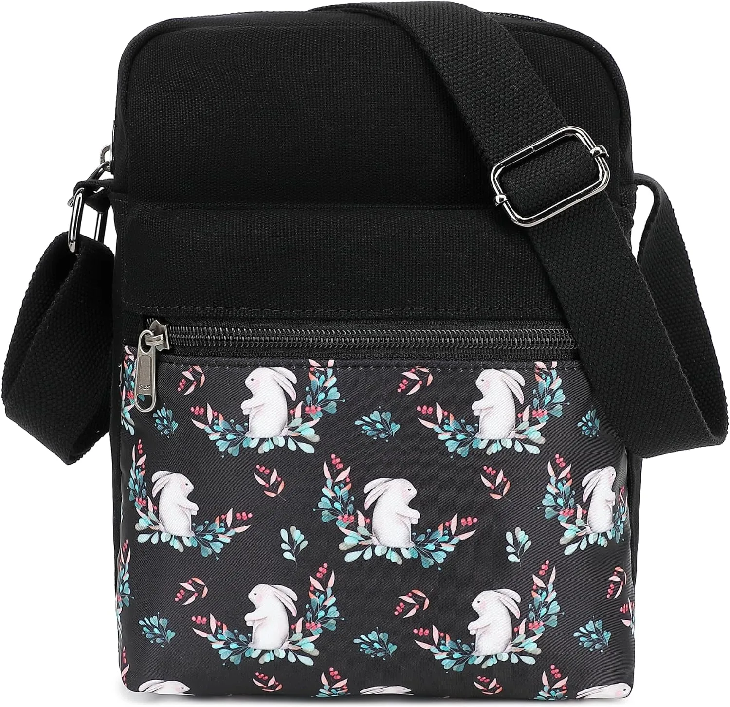 Leaper Girls Crossbody Purses for Kids 2 PCS Cross Body Bag Women Messenger Bag Girls Canvas Bag Cross Body Purse Set