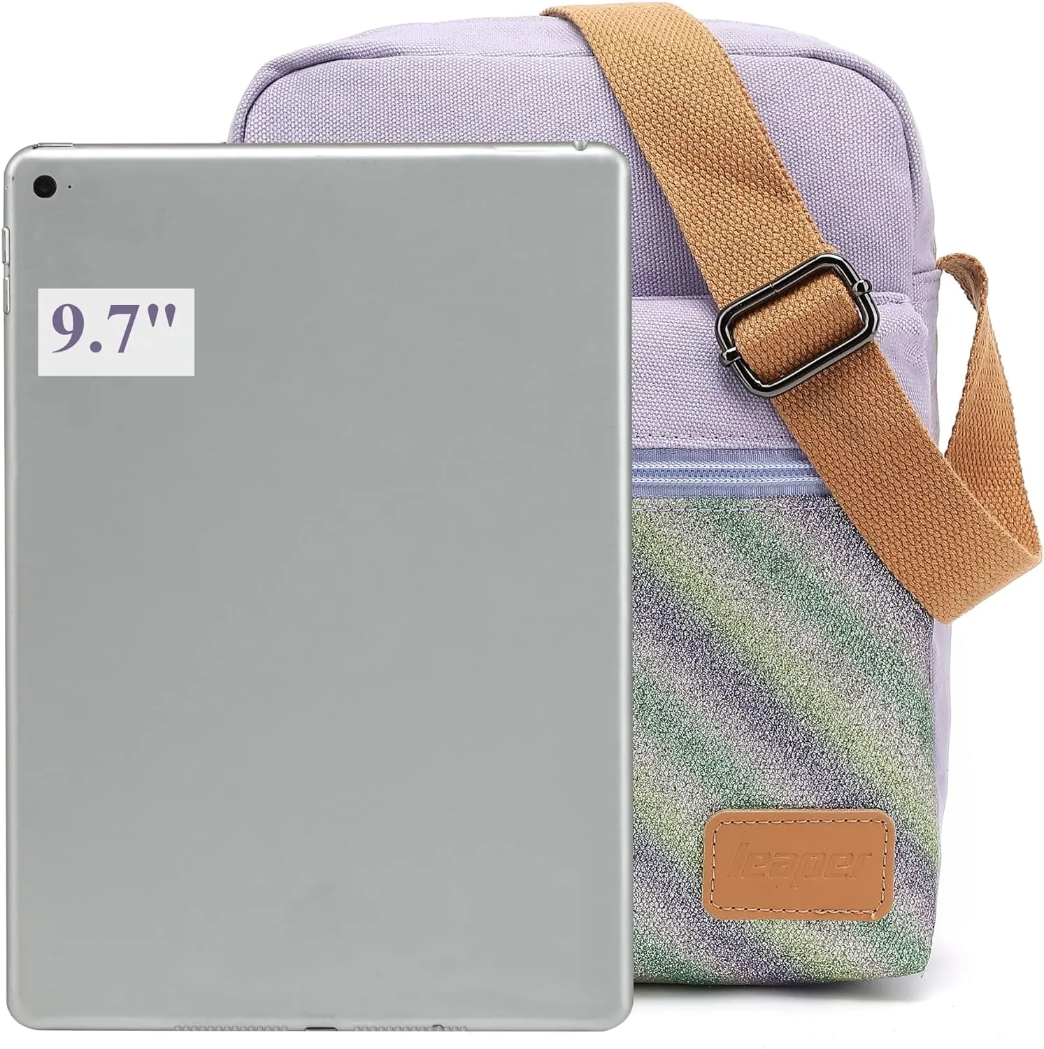 Leaper Girls Crossbody Purses for Kids 2 PCS Cross Body Bag Women Messenger Bag Girls Canvas Bag Cross Body Purse Set