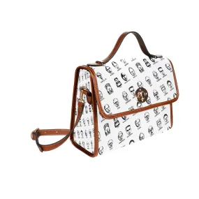 Liberia 16 Tribes Waterproof Canvas Bag-Brown