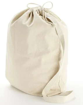 Medium Size Canvas Laundry Bags with Shoulder Strap Handle LB02