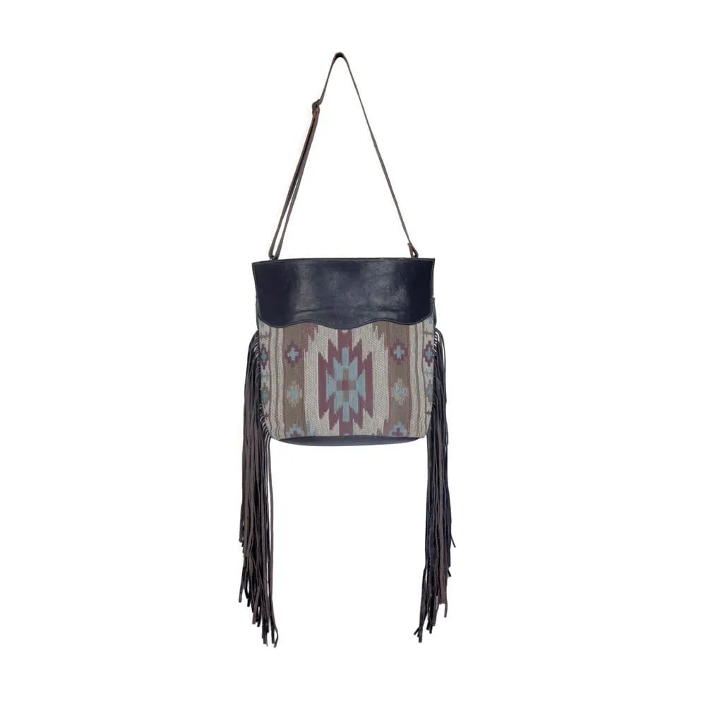 Mercury Leather Western Crossbody Purse