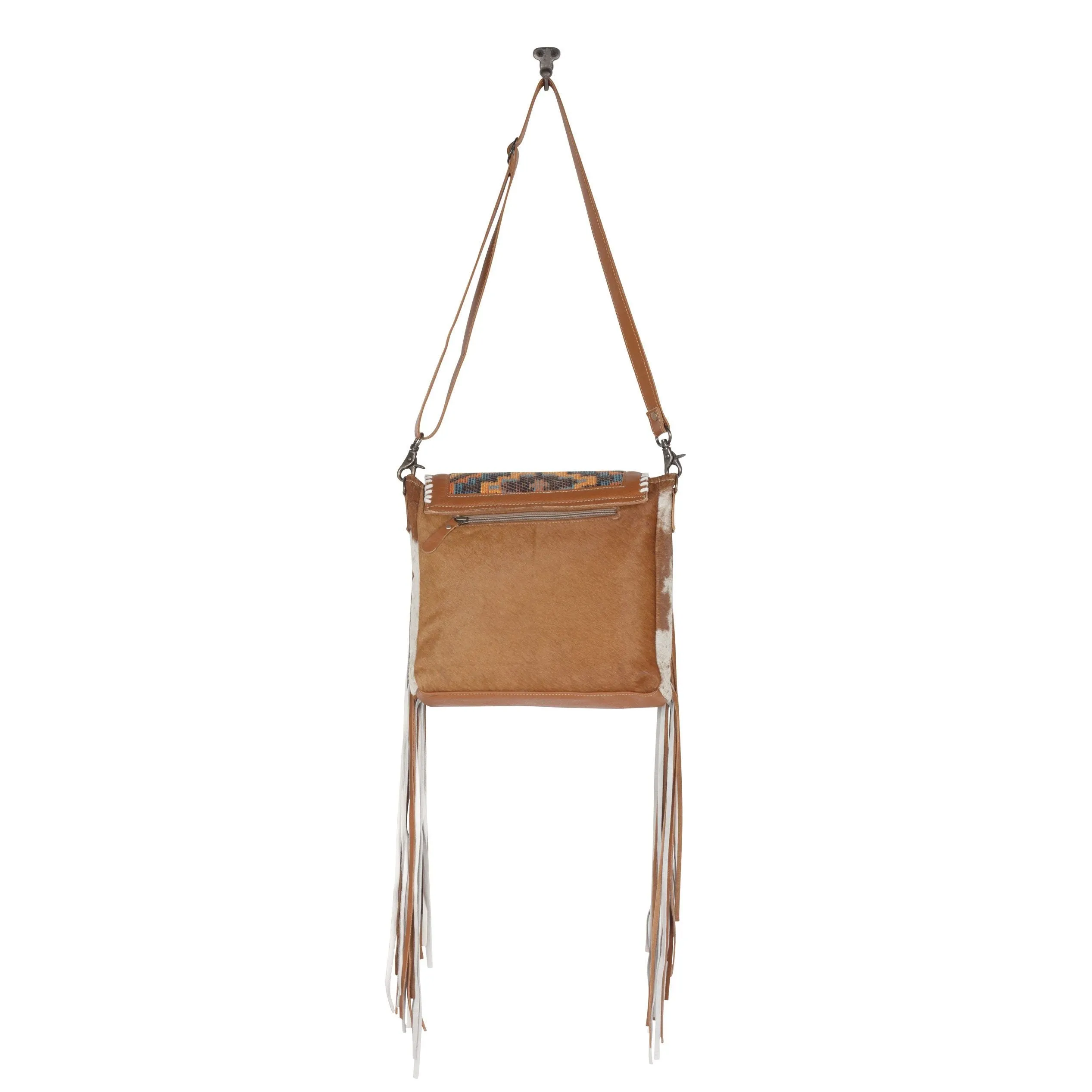 Myra Boho Chic Leather Western Purse