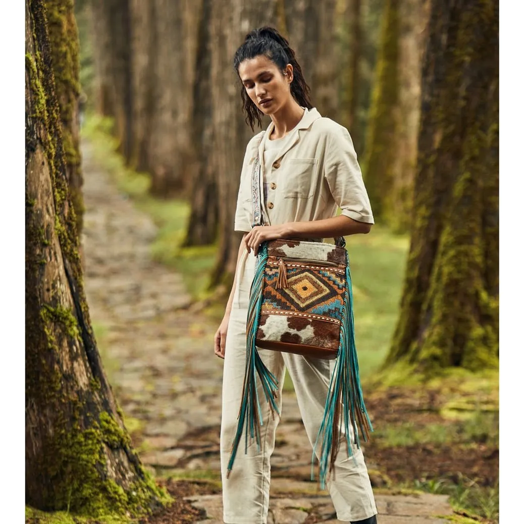Myra Connector Leather Western Purse