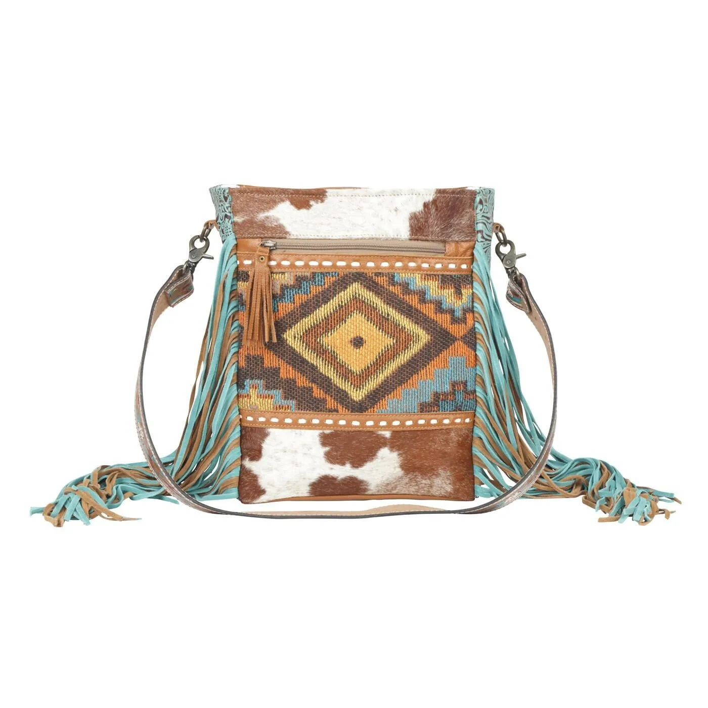 Myra Connector Leather Western Purse