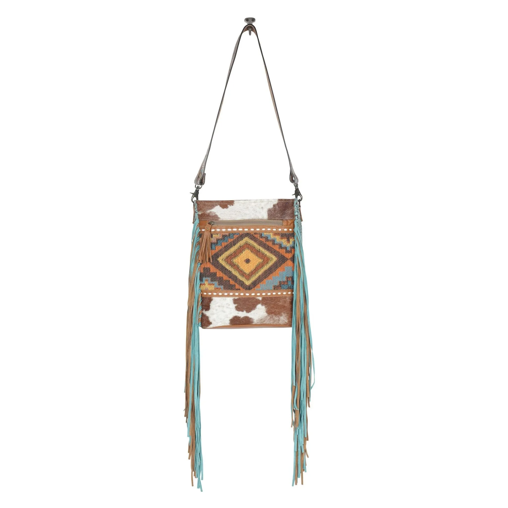 Myra Connector Leather Western Purse