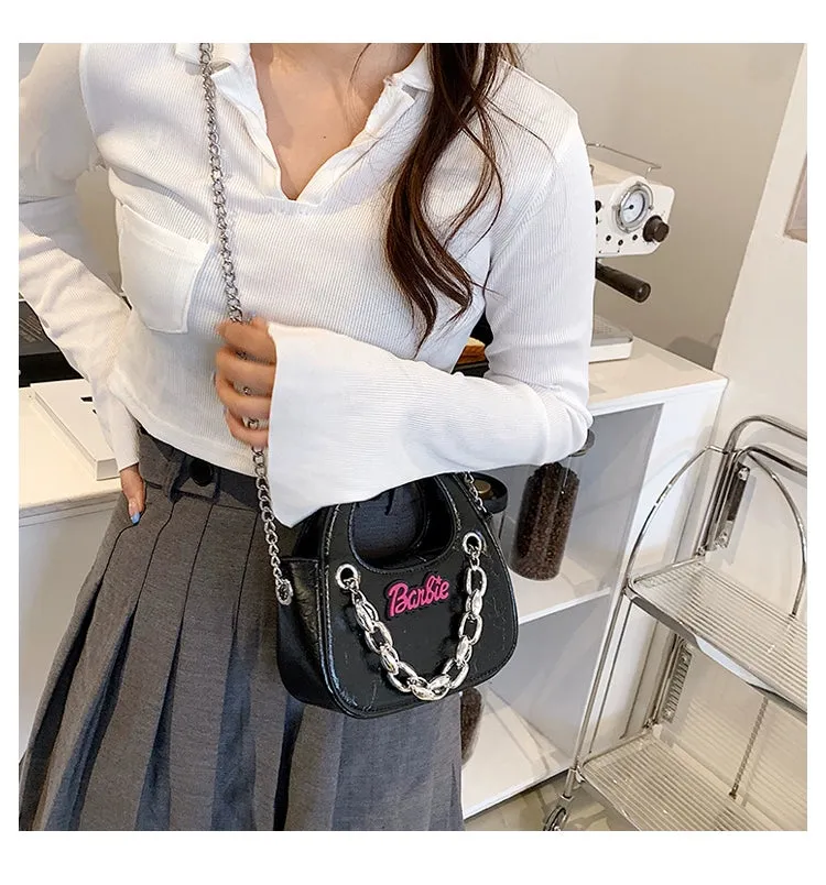 New BARBIE Autumn and Winter Satchel Chain Messenger Saddle Bags