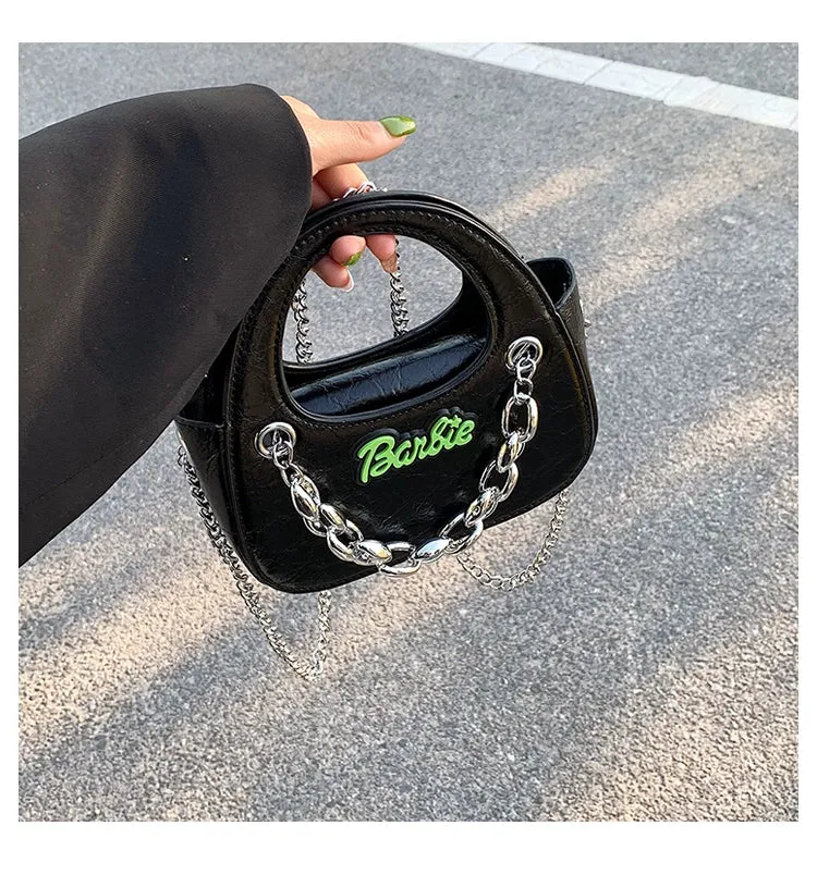 New BARBIE Autumn and Winter Satchel Chain Messenger Saddle Bags