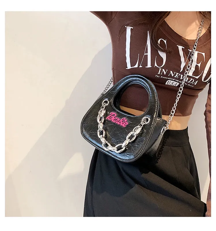 New BARBIE Autumn and Winter Satchel Chain Messenger Saddle Bags