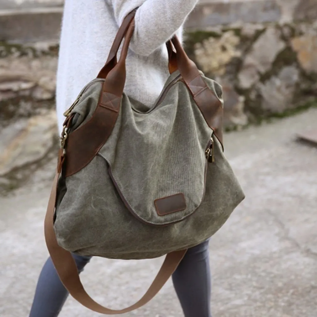 Paloma - Canvas Messenger Bag