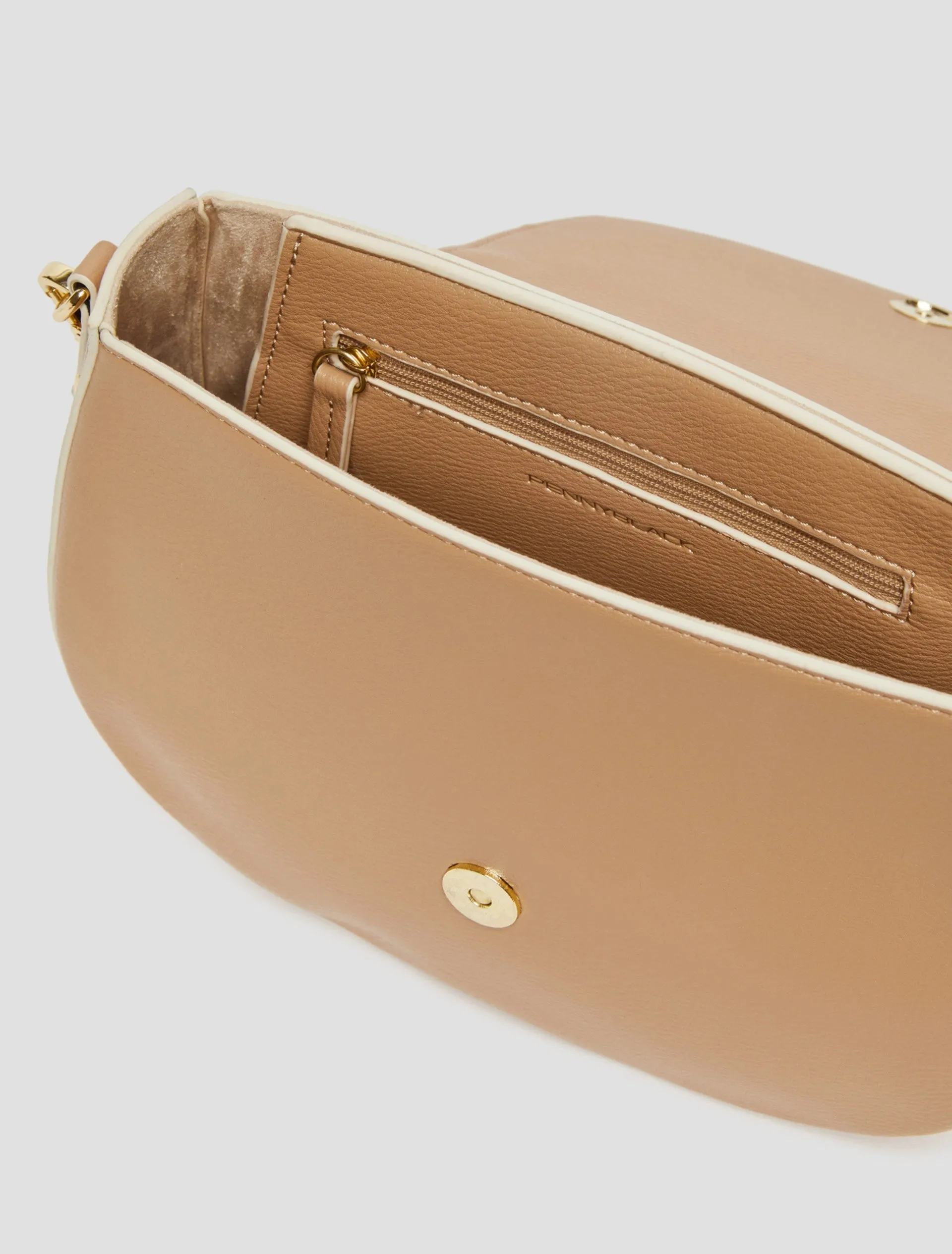 Penny Black Marzo Vegan Leather Crossbody Saddle Bag