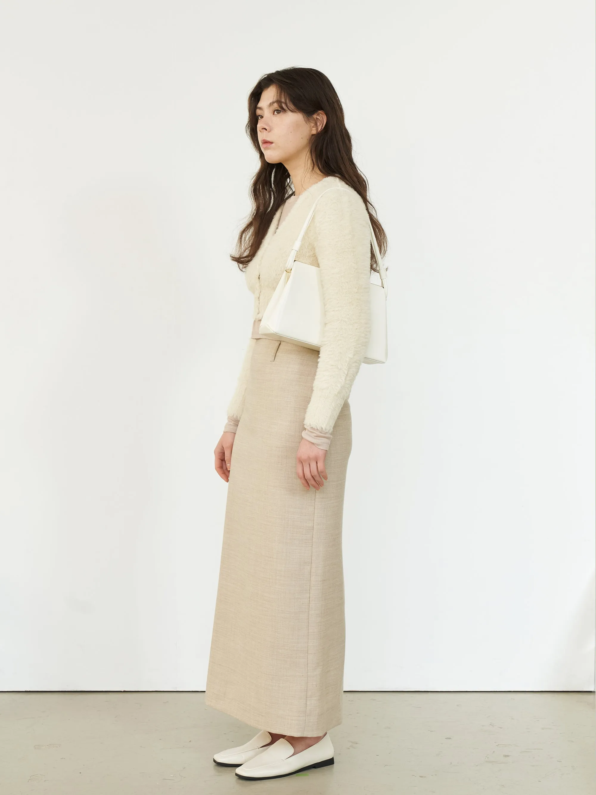 Sage Frame Bag Ivory_Gold Frame