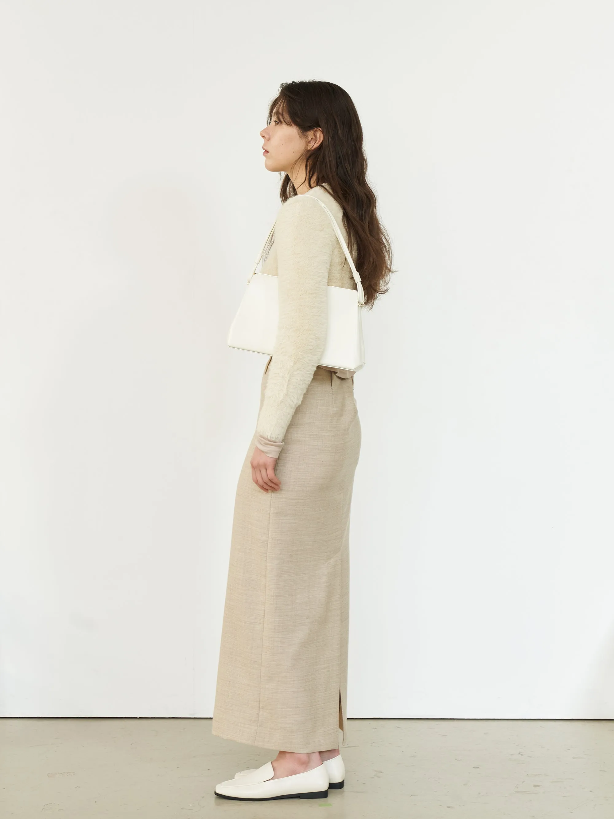 Sage Frame Bag Ivory_Gold Frame