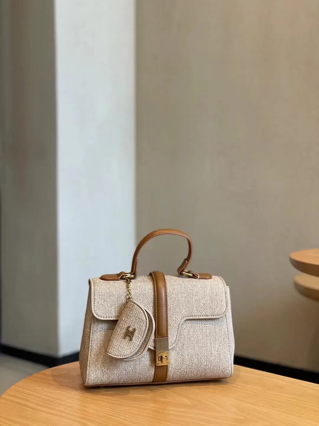 SEALBEER Hot trade New bag women's canvas pillow bag women's handbag color matching Boston bag shoulder messenger bag