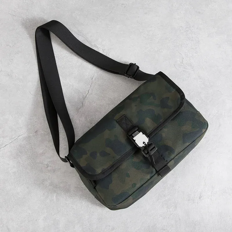UAKISS  -  Japanese Zipper Waterproof Nylon Men‘s Bag Shoulder Square Man Bag Causal Urban Travel Sports Crossbody Men Messenger Bag Bags