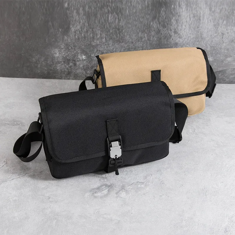 UAKISS  -  Japanese Zipper Waterproof Nylon Men‘s Bag Shoulder Square Man Bag Causal Urban Travel Sports Crossbody Men Messenger Bag Bags
