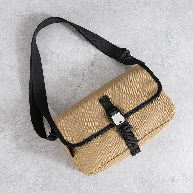 UAKISS  -  Japanese Zipper Waterproof Nylon Men‘s Bag Shoulder Square Man Bag Causal Urban Travel Sports Crossbody Men Messenger Bag Bags