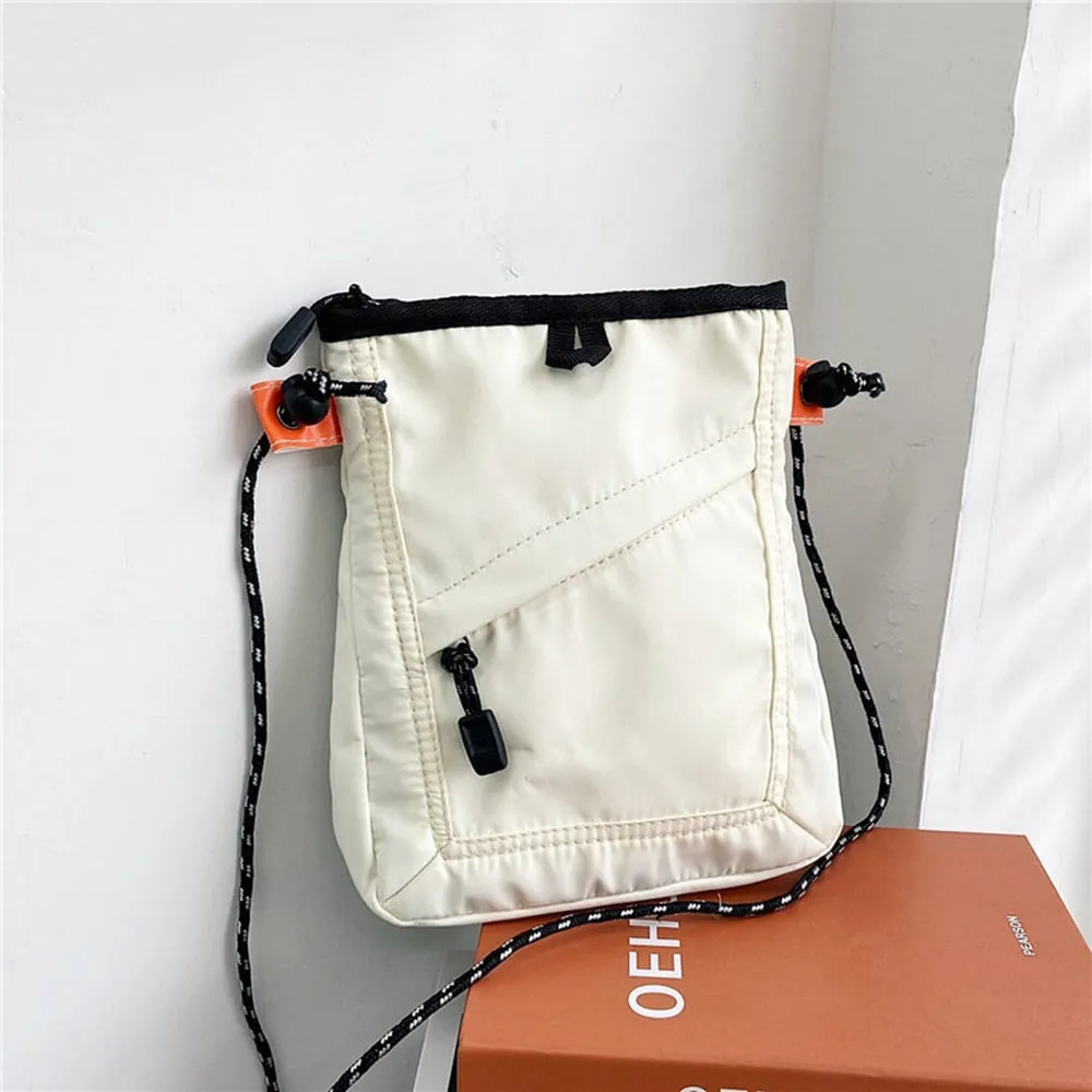 Vvsha Mini Waterproof Messenger Bag Square Bag Mobile Phone Bag Mini Casual Mobile Phone Unisex Travel Square Handbag Shoulder Bag