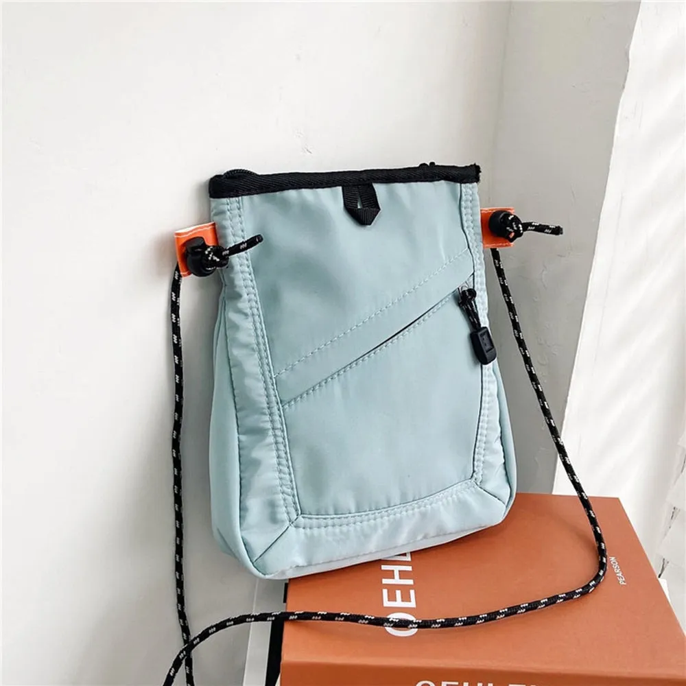 Vvsha Mini Waterproof Messenger Bag Square Bag Mobile Phone Bag Mini Casual Mobile Phone Unisex Travel Square Handbag Shoulder Bag