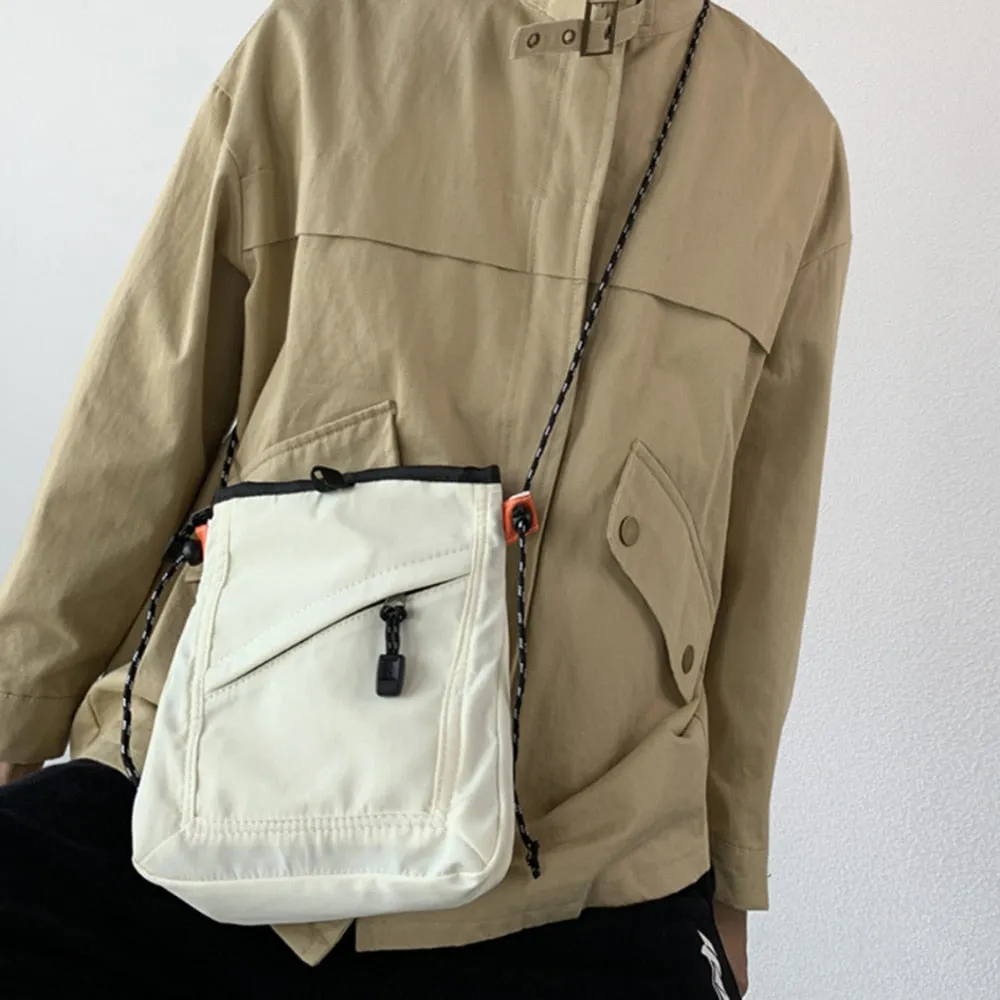 Vvsha Mini Waterproof Messenger Bag Square Bag Mobile Phone Bag Mini Casual Mobile Phone Unisex Travel Square Handbag Shoulder Bag